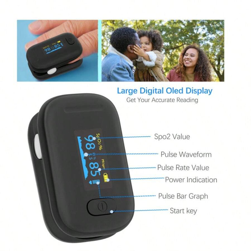 Sale Upto 50%🔥Household Finger Pulse Oximeter