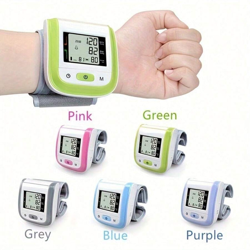 Hot Sale🔥 - Digital Wrist Blood Pressure Monitor – LCD Screen, Portable Case