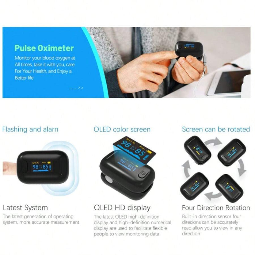 Sale Upto 50%🔥Household Finger Pulse Oximeter