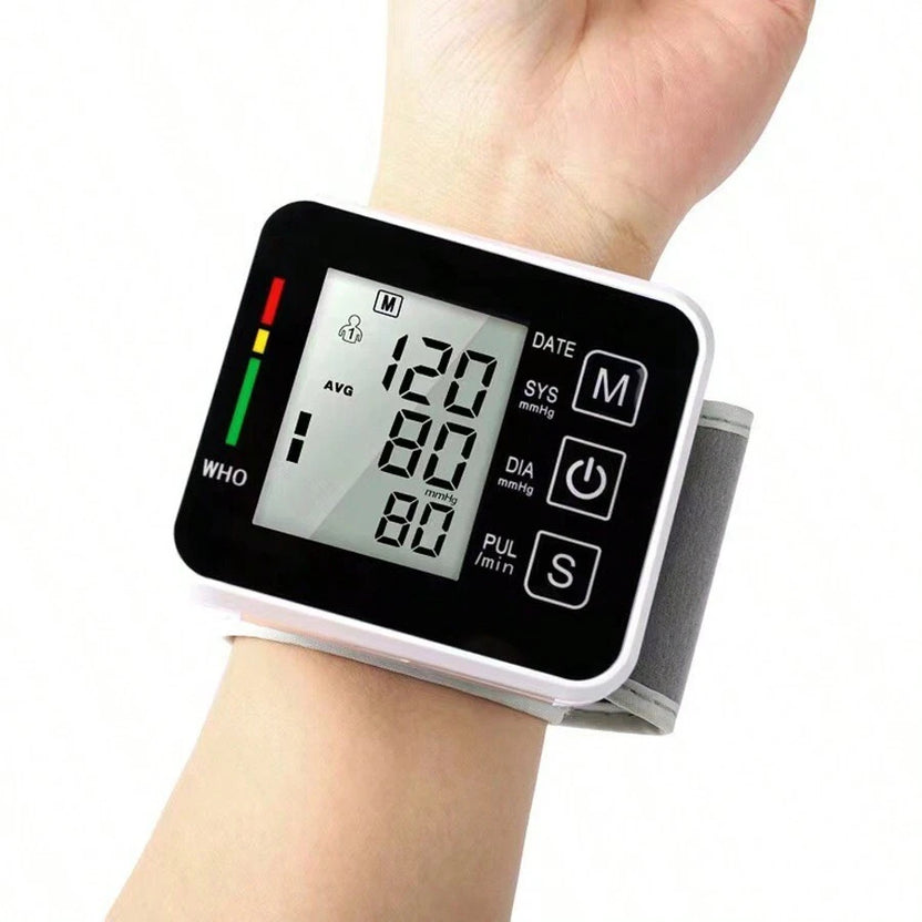 🚀Discount 50% - Electronic Wrist Blood Pressure LCD Monitor